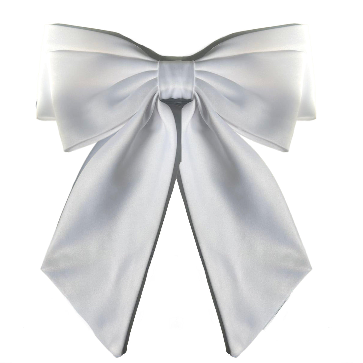 Silk Bow - Hair clip with silk bow